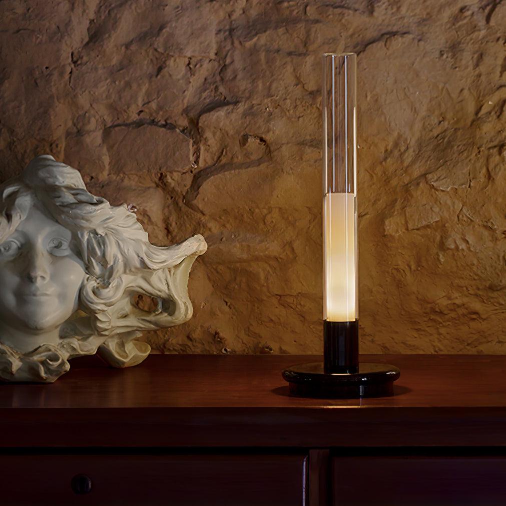 Tevi minimalistyczna lampa stołowa z akrylu
