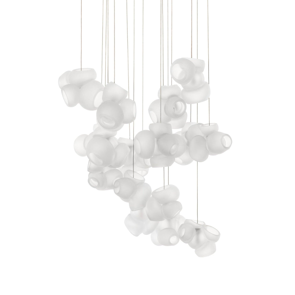 Ursa Bubbles Cluster lampa wisząca ze szkła