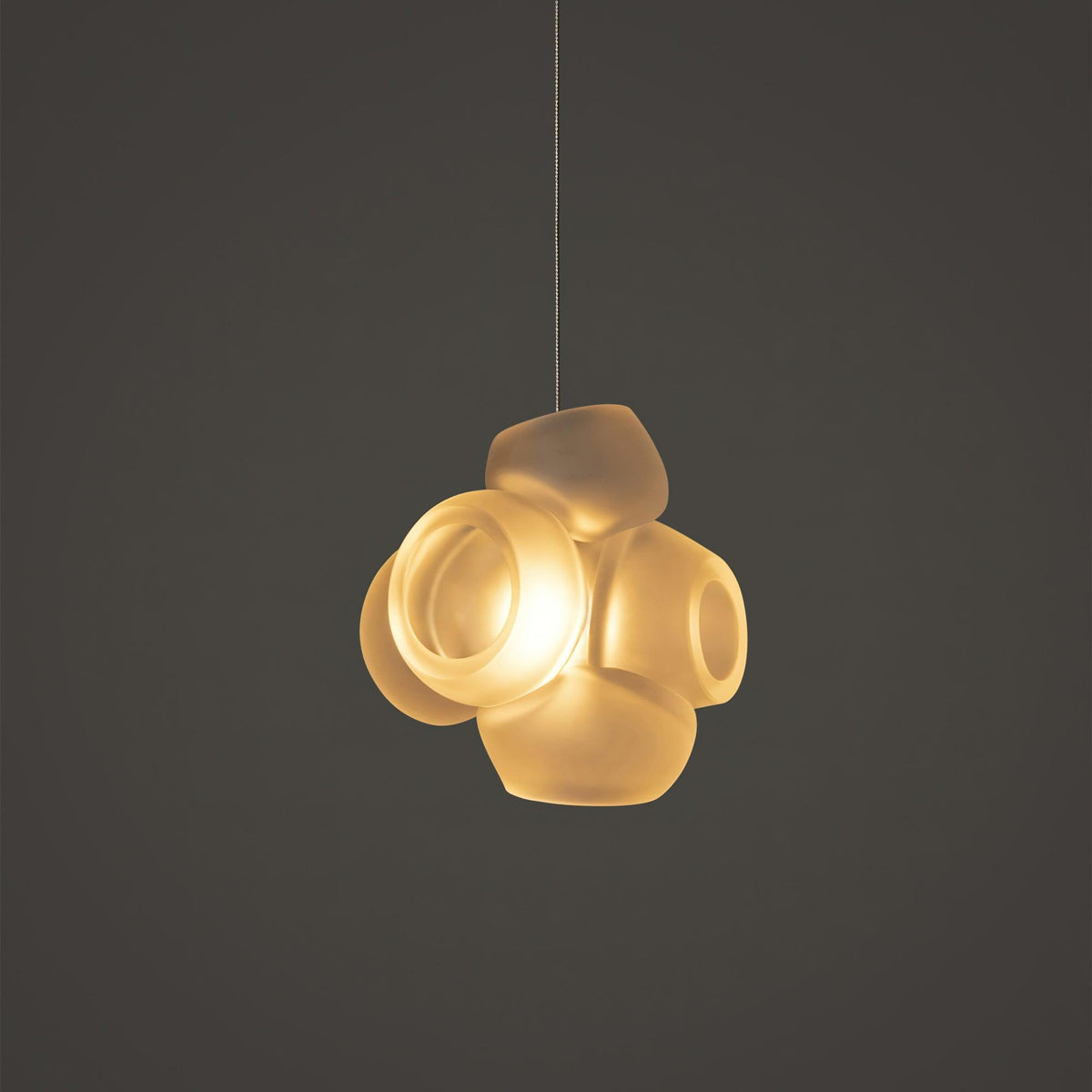 Ursa Bubbles Cluster lampa wisząca ze szkła