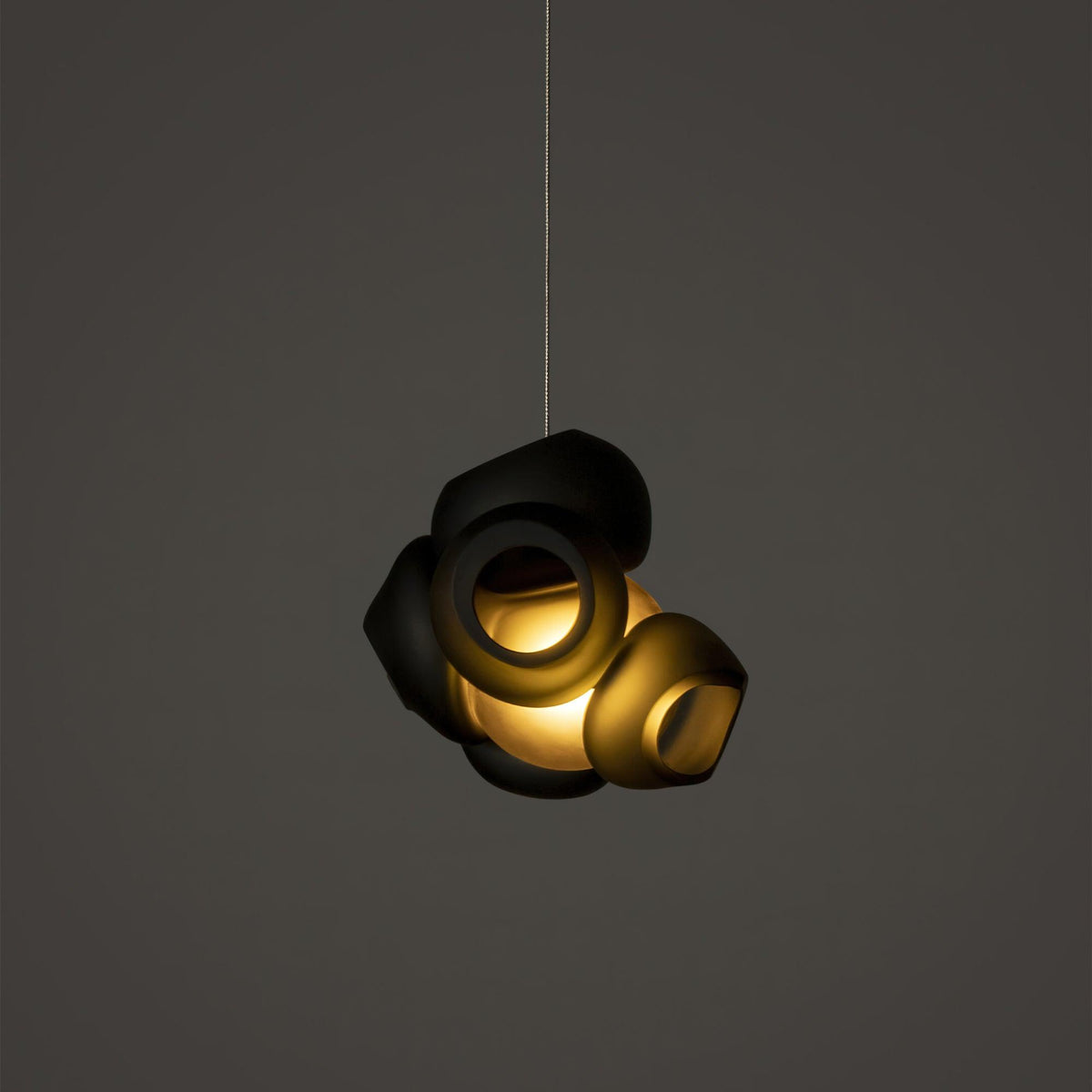 Ursa Bubbles Cluster lampa wisząca ze szkła