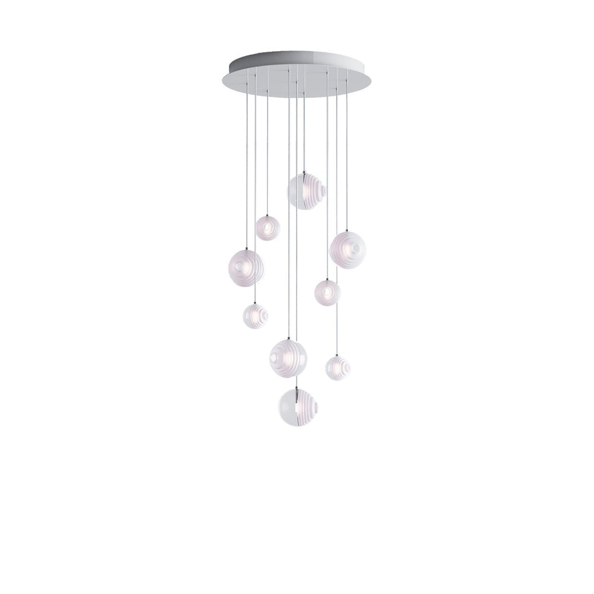 Celestial Orbit Cascade żyrandol