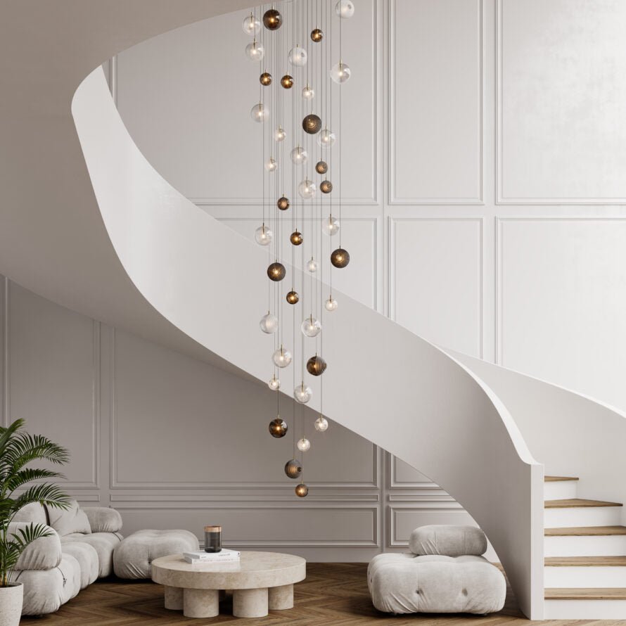 Celestial Orbit Cascade żyrandol