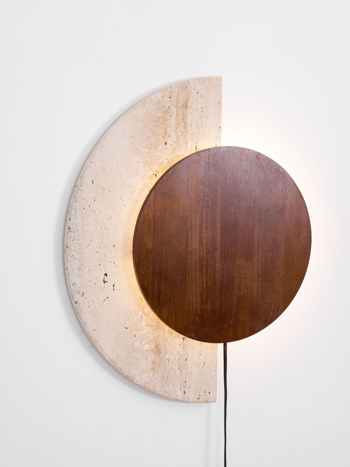 Crescent Halo kinkiet ścienny