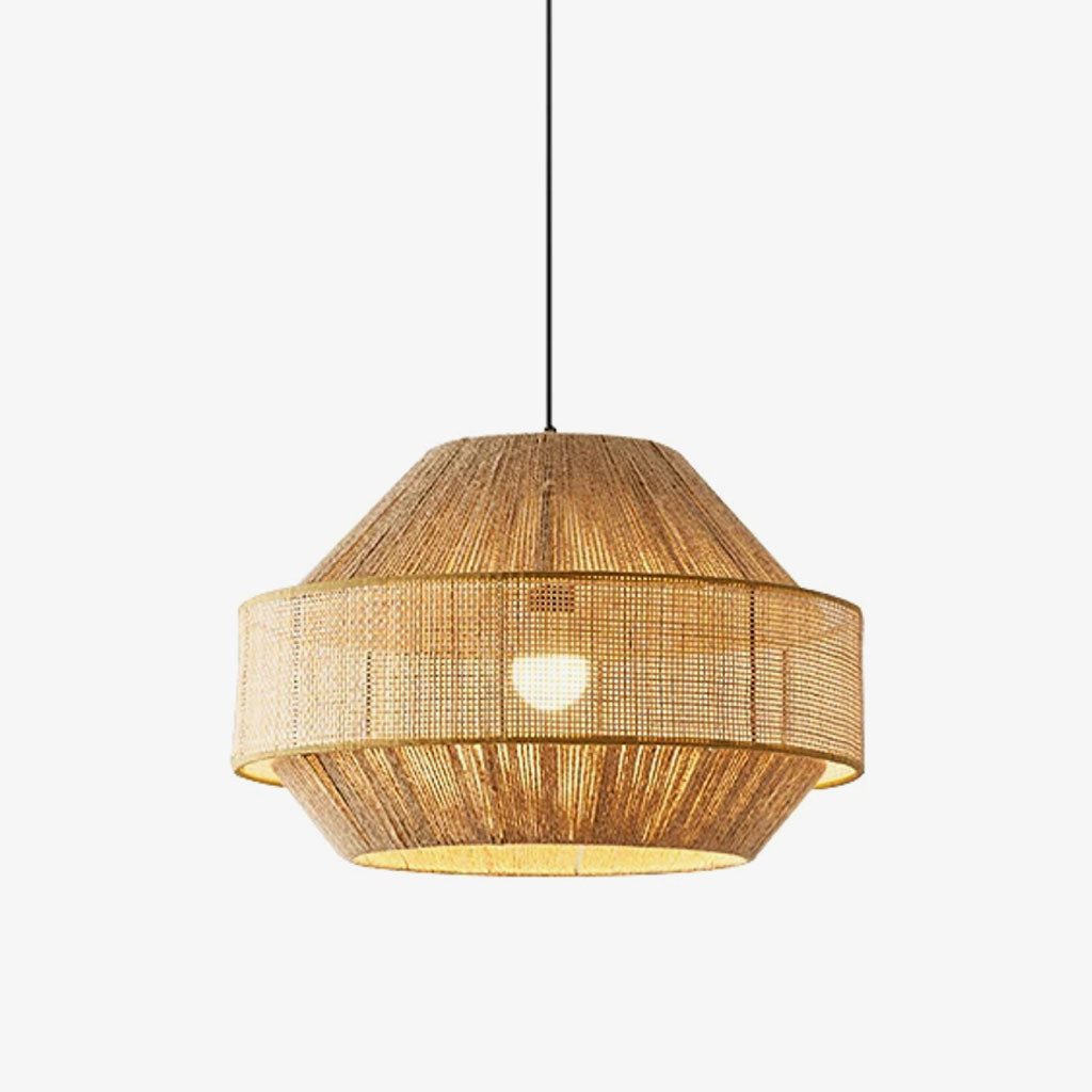 Avelmere Lampa Wisząca Z Plecionego Rattanu