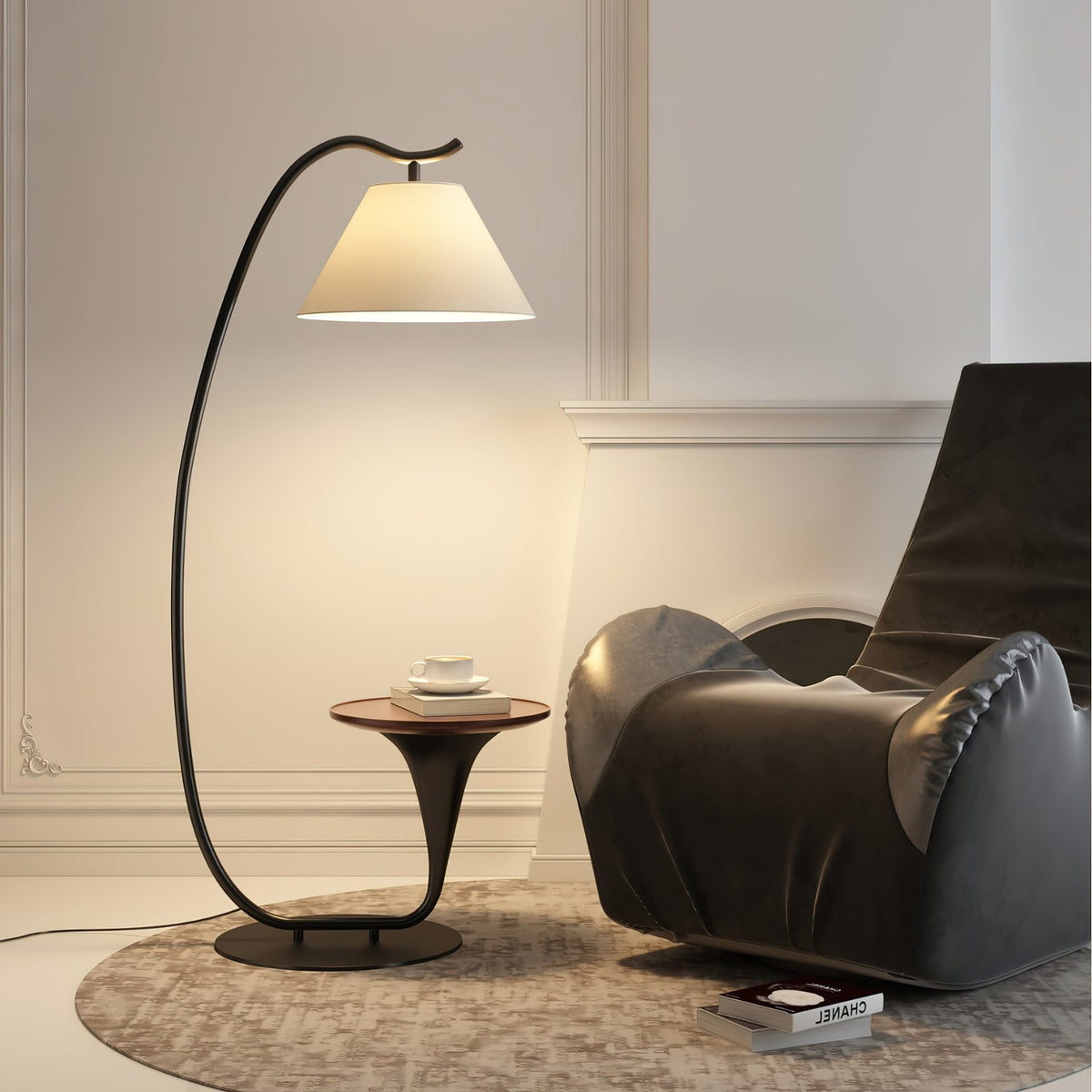Rivariella nowoczesna lampa stojąca
