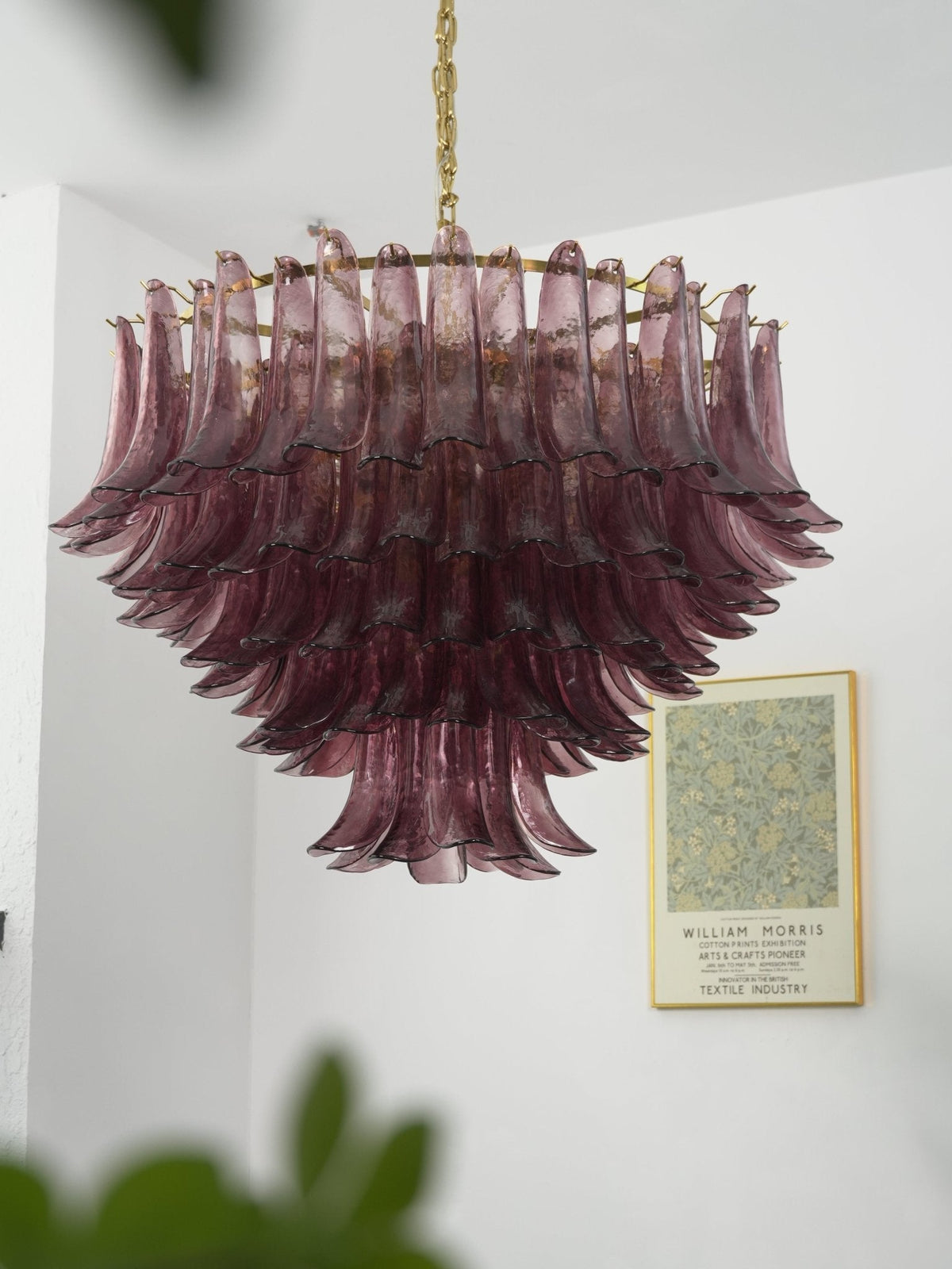 Amethyst Bloom żyrandol