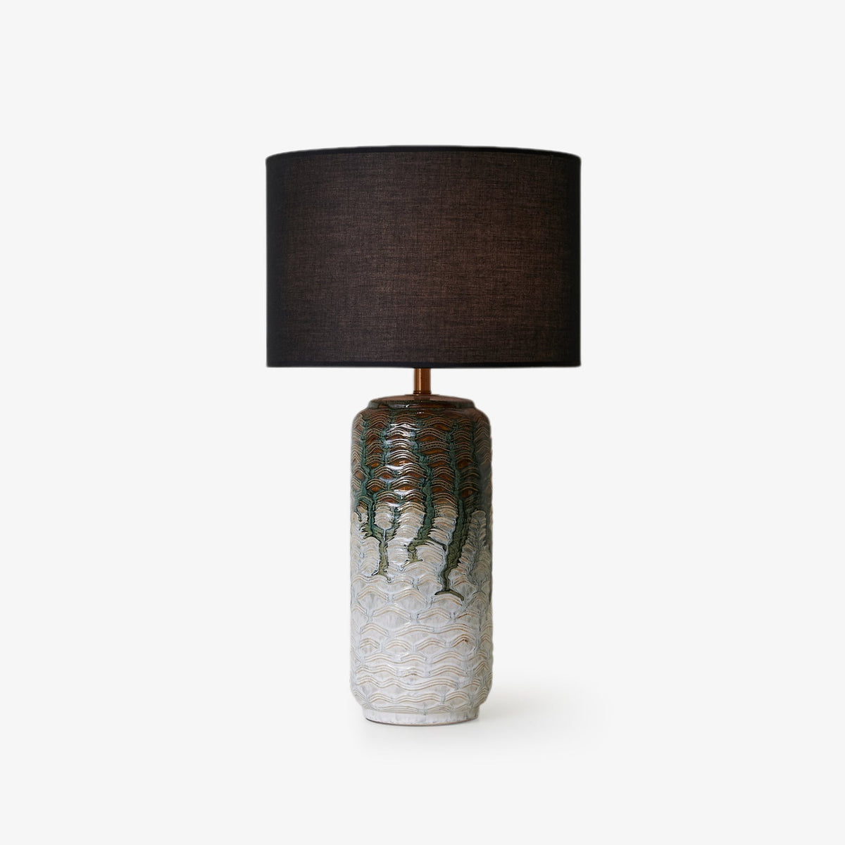 Ainsley nowoczesna lampa stołowa ceramiczna