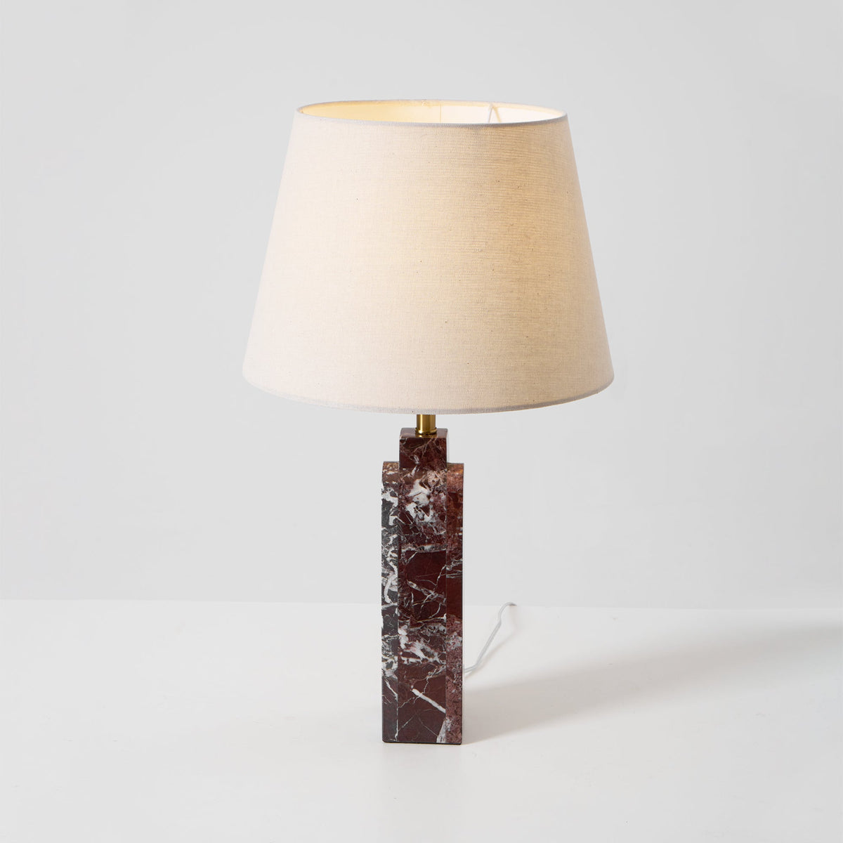Jovix nowoczesna lampa stołowa z marmuru