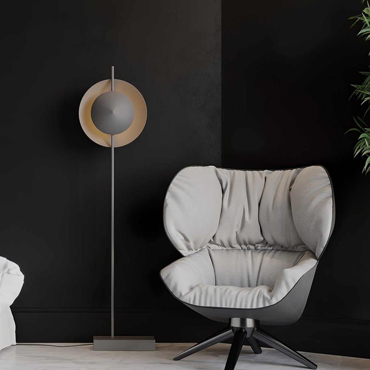 Circalla dwutonowa lampa stojąca