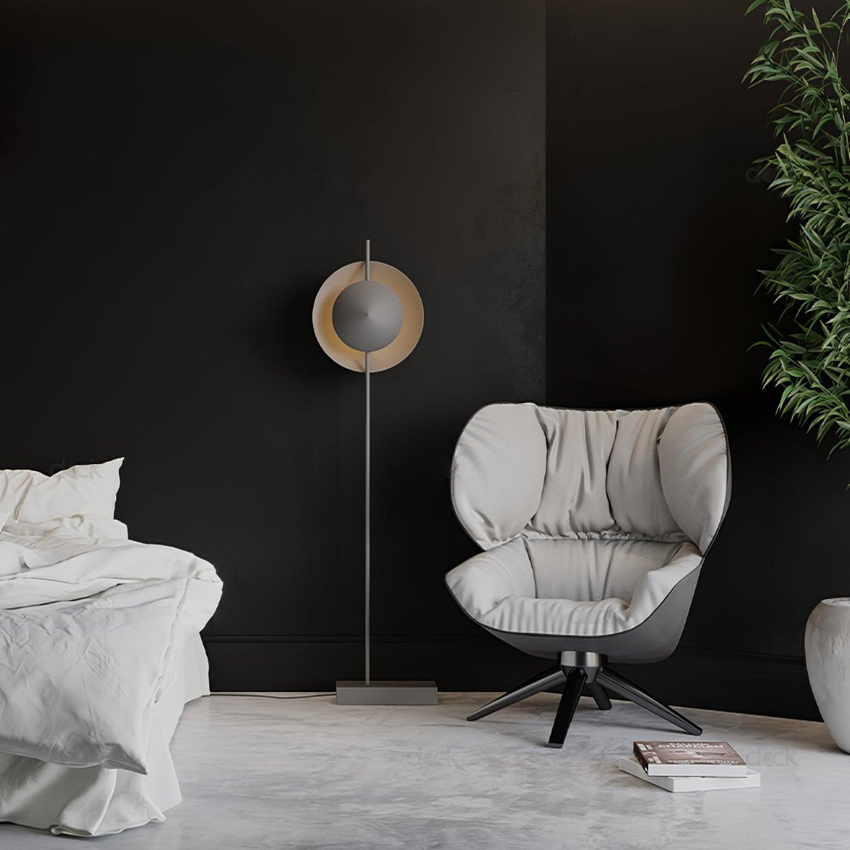 Circalla dwutonowa lampa stojąca