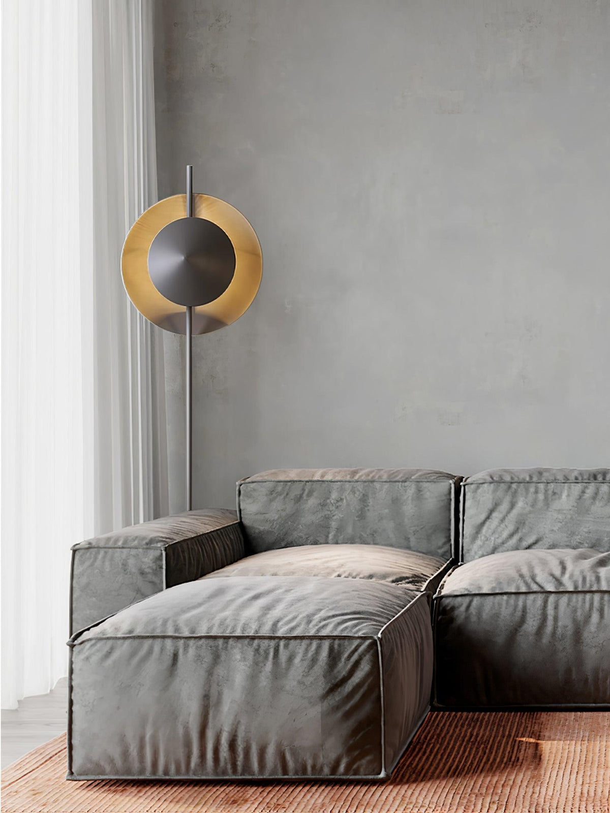 Circalla dwutonowa lampa stojąca