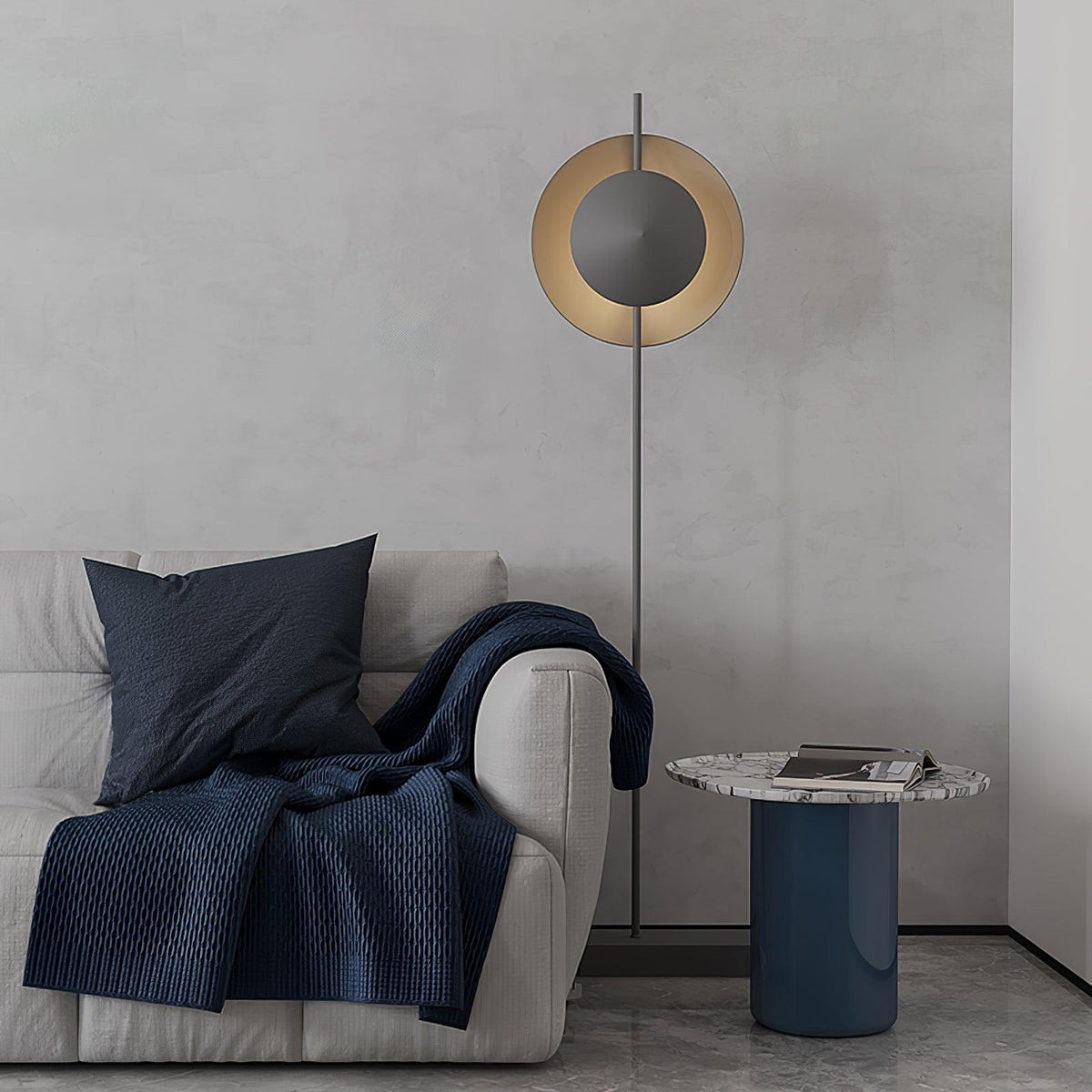 Circalla dwutonowa lampa stojąca