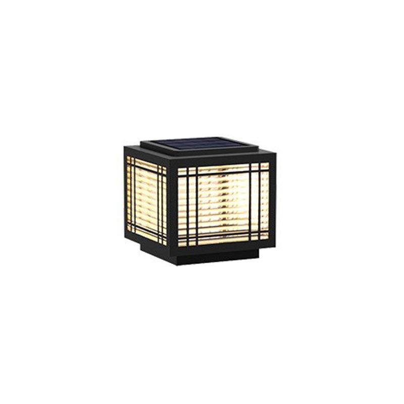 Glorin stalowa lampa stołowa w stylu japońskim