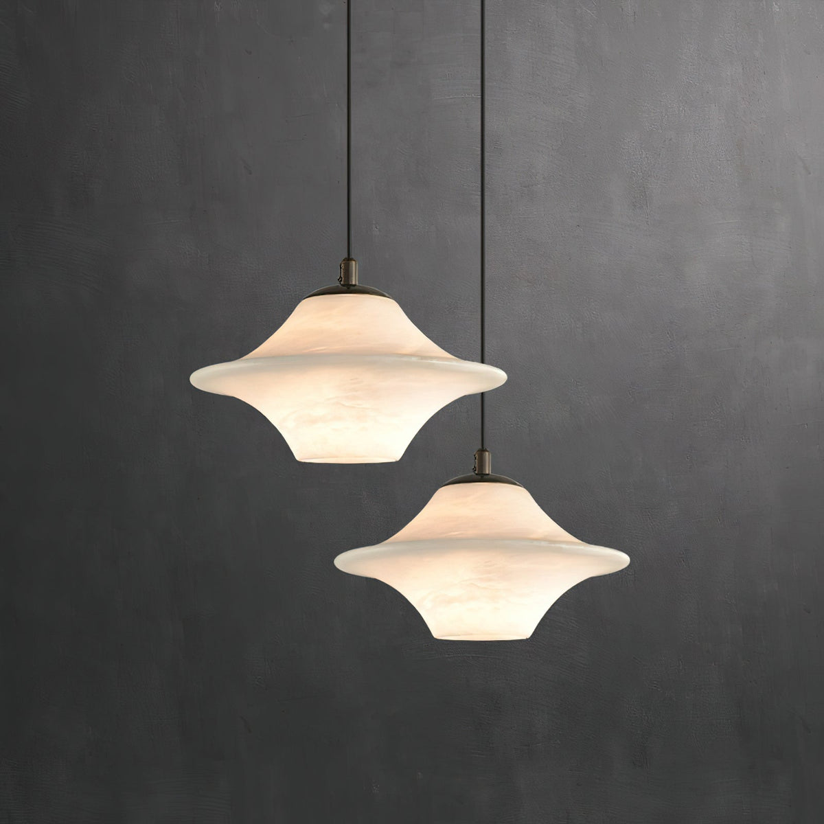 Alabrielle Alabaster lampa wisząca
