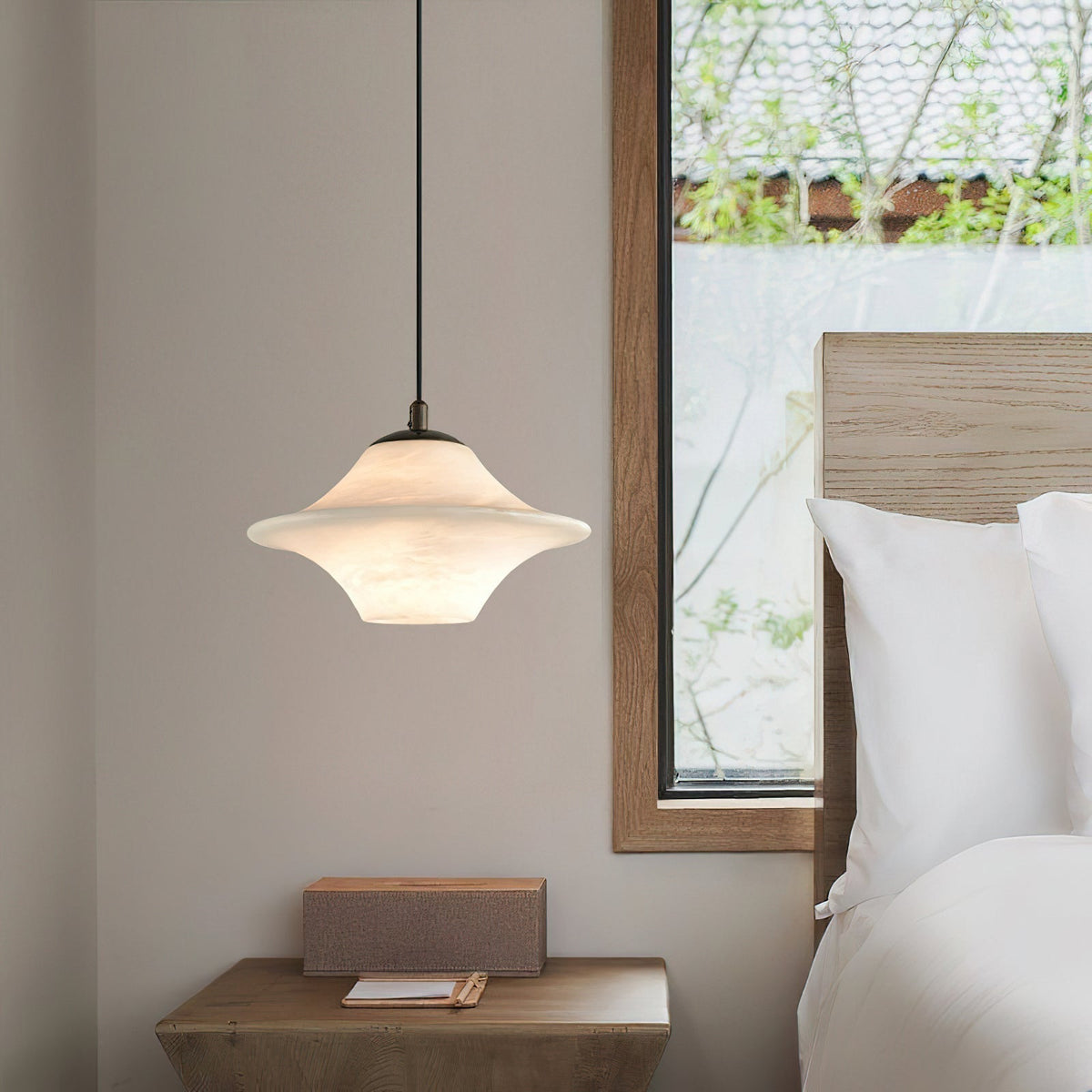Alabrielle Alabaster lampa wisząca
