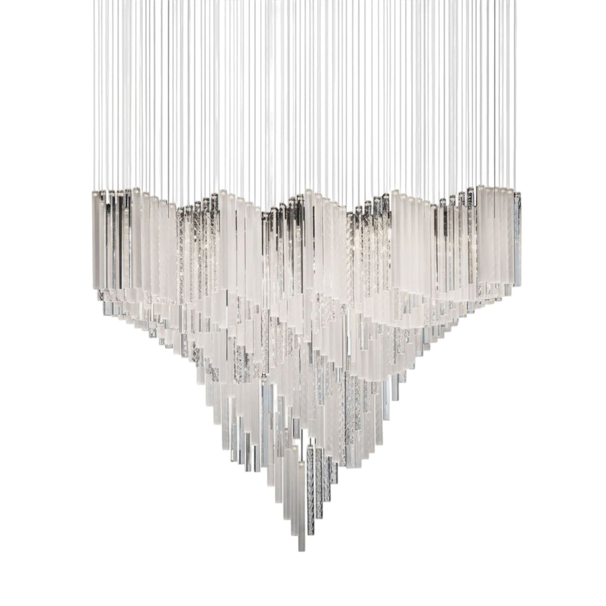 Lucanielle Diamond Cloud Strata żyrandol na zamówienie