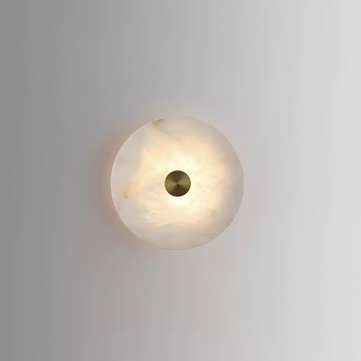 Selina minimalistyczna lampa sufitowa w alabastrze
