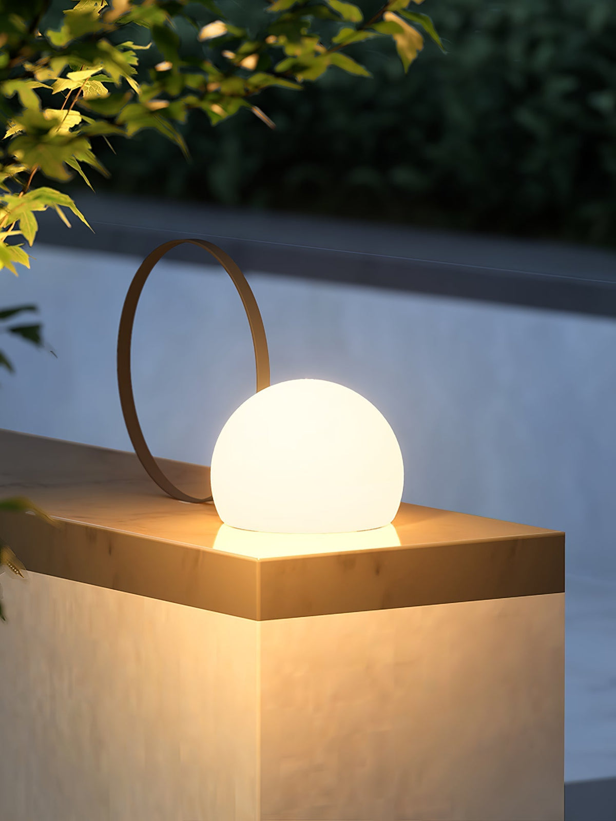 Cooper minimalistyczna lampa stołowa