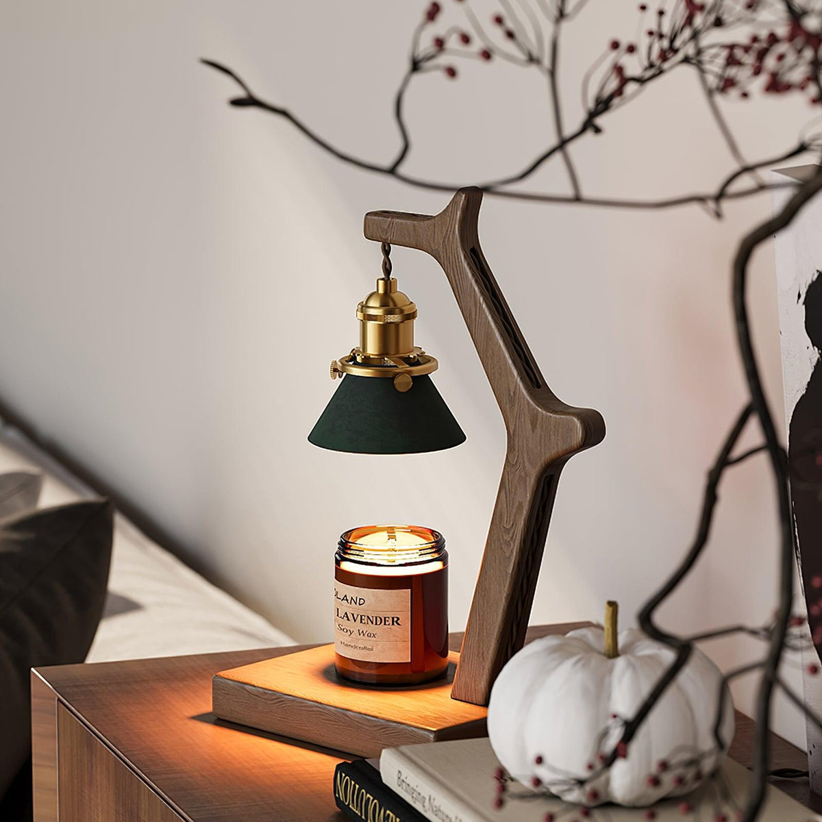 Lampa stołowa Craman ze szkła