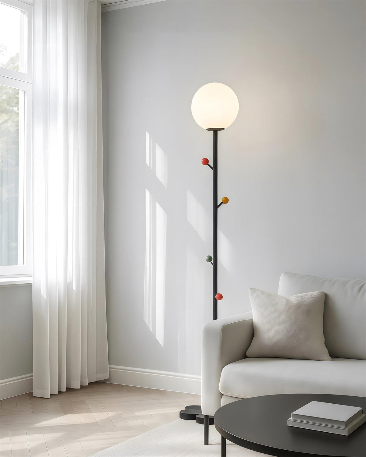 Teriiselia lampa stojąca