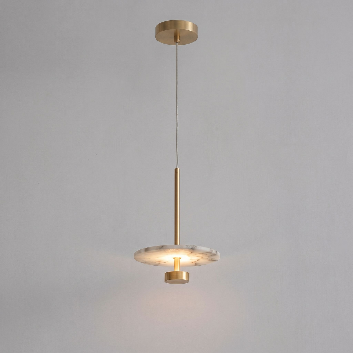 Jorrencombe Lampa wisząca alabastrowa