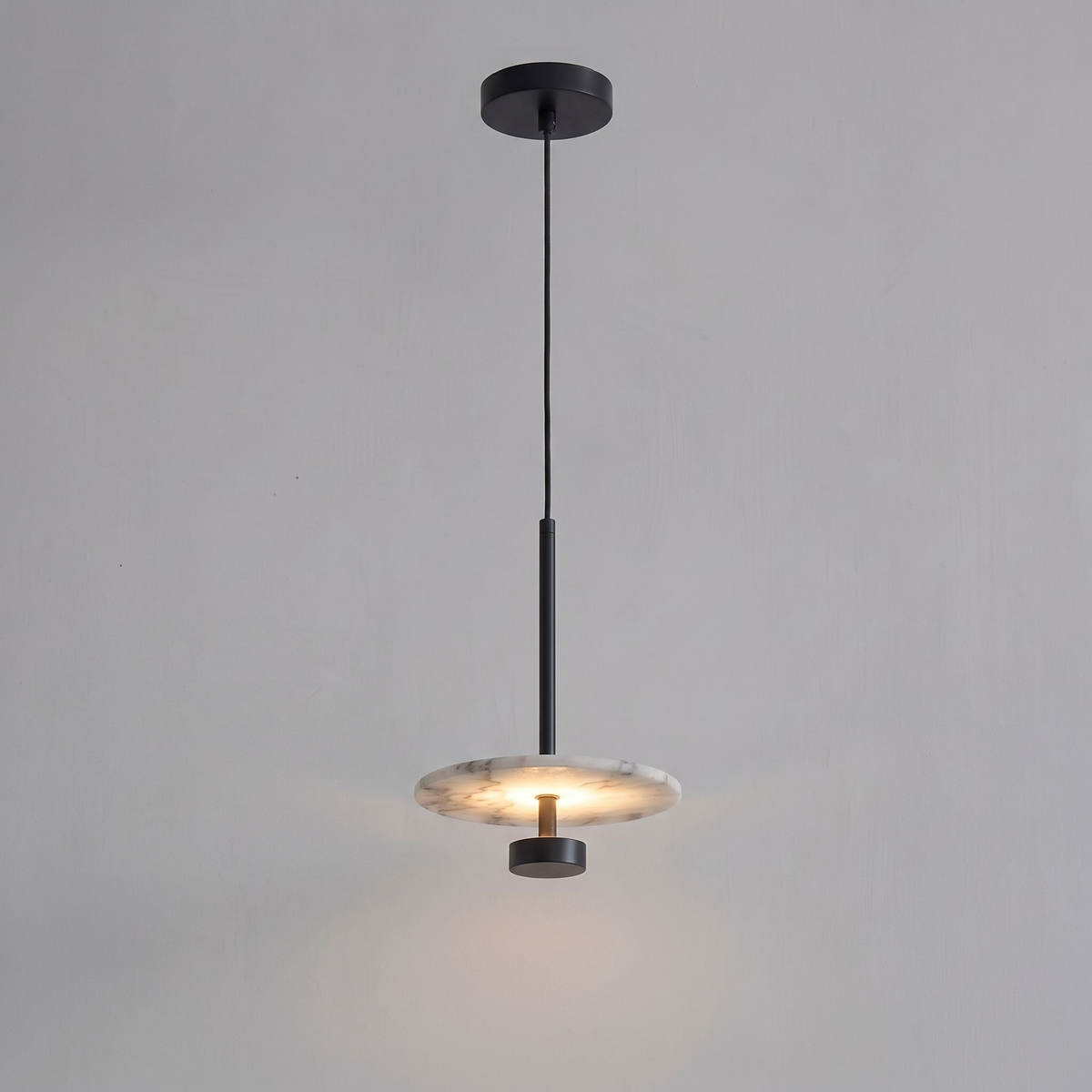 Jorrencombe Lampa wisząca alabastrowa
