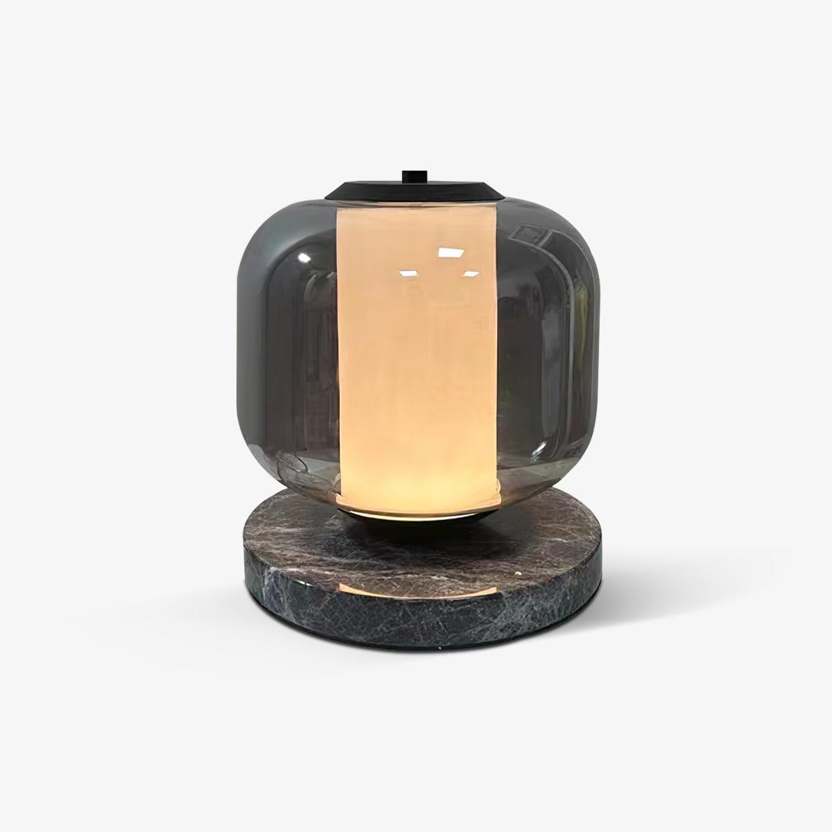 Aaron nowoczesna lampa stołowa z marmuru