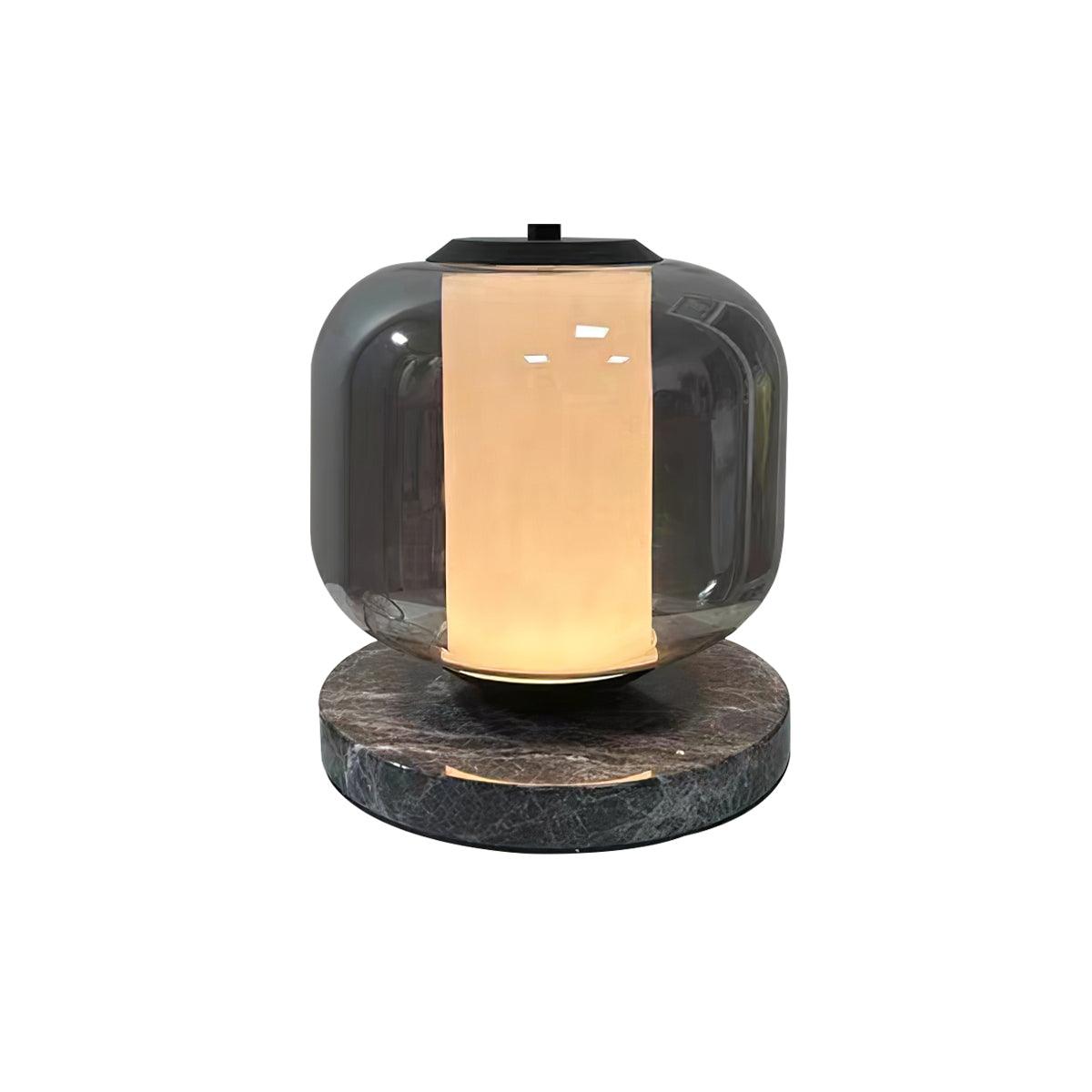 Aaron nowoczesna lampa stołowa z marmuru