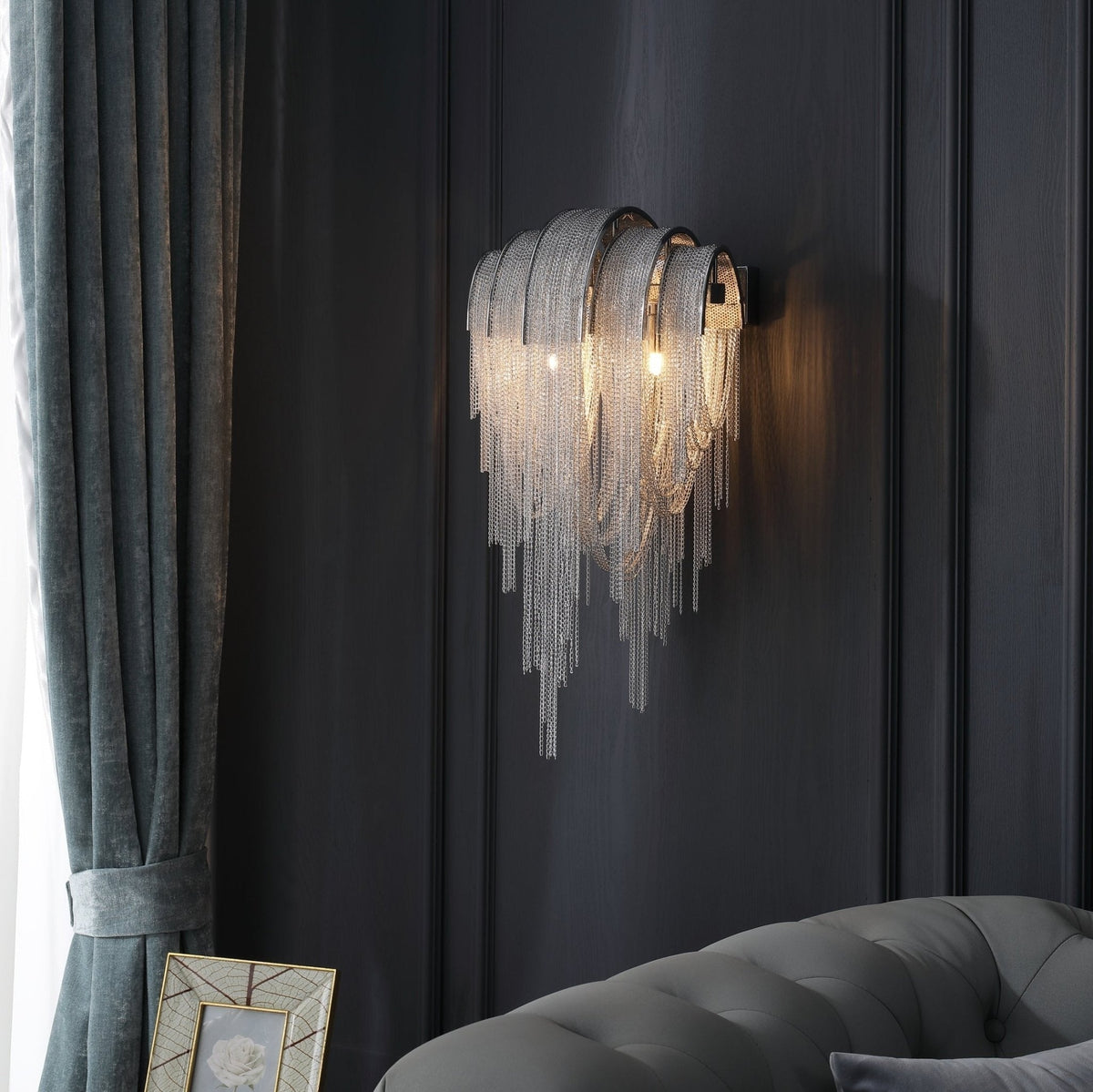 Kinkiet Postmodern Luxury Tassel Chains