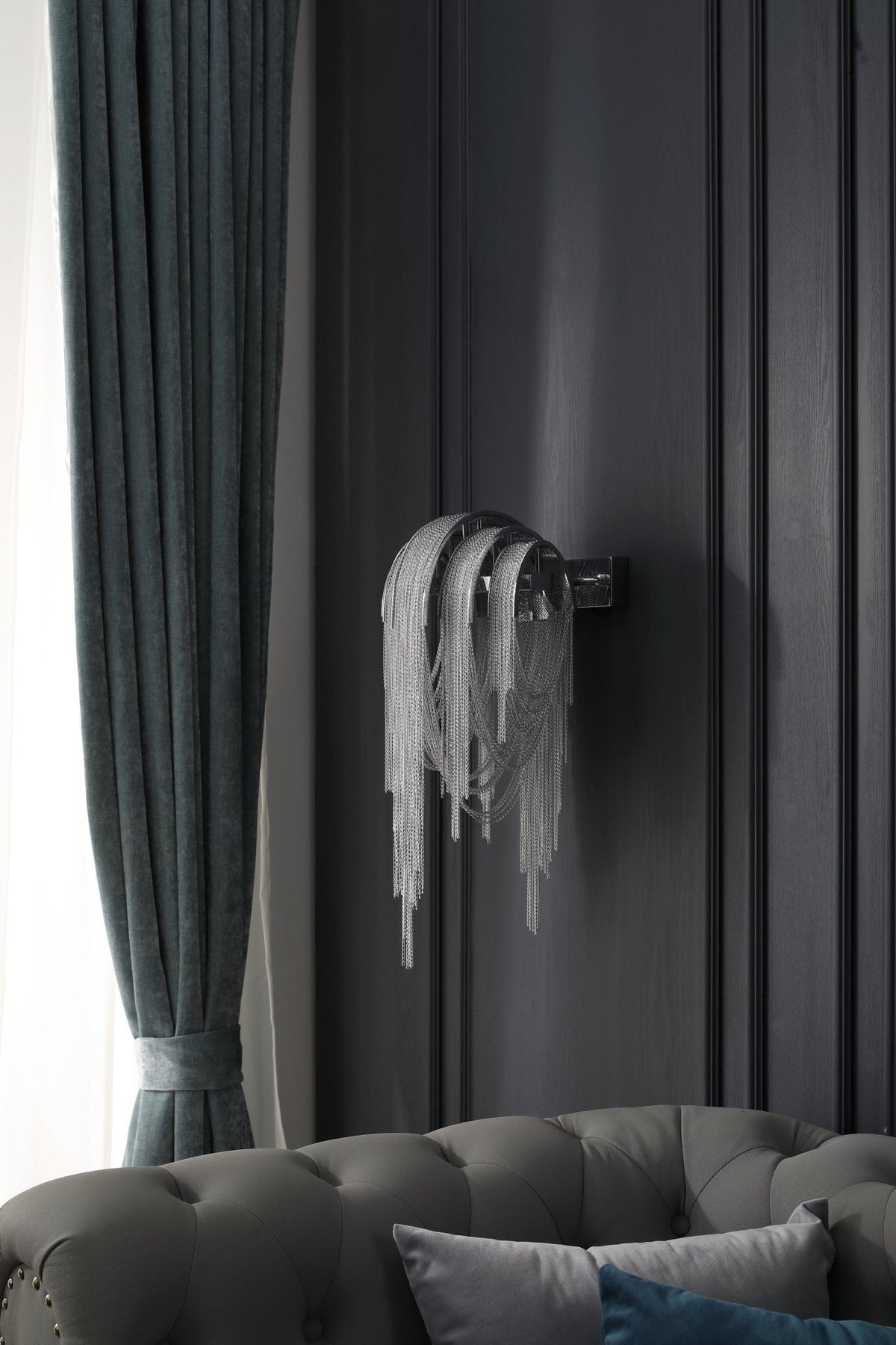 Kinkiet Postmodern Luxury Tassel Chains