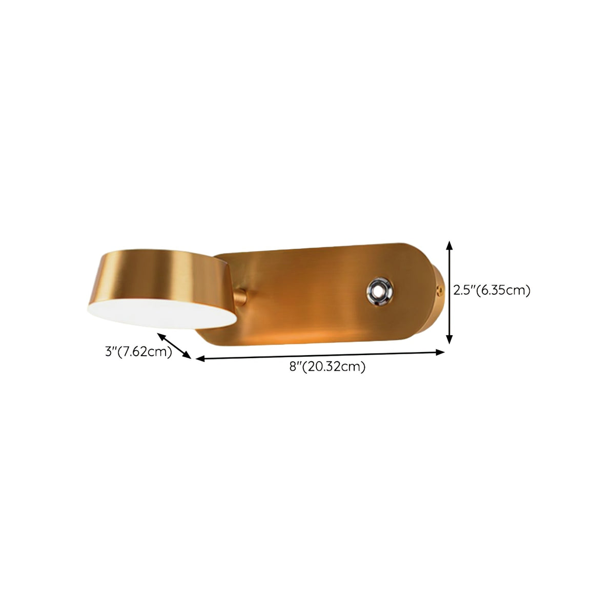 Xara Premium Elegance Vanity Miedź kinkiet