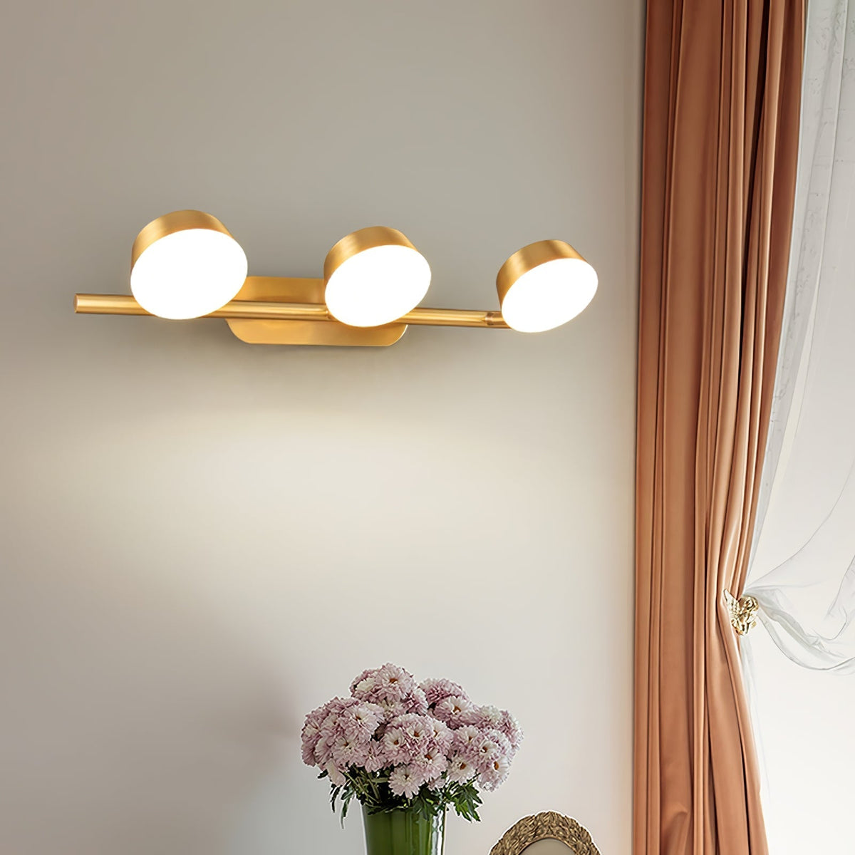 Xara Premium Elegance Vanity Miedź kinkiet