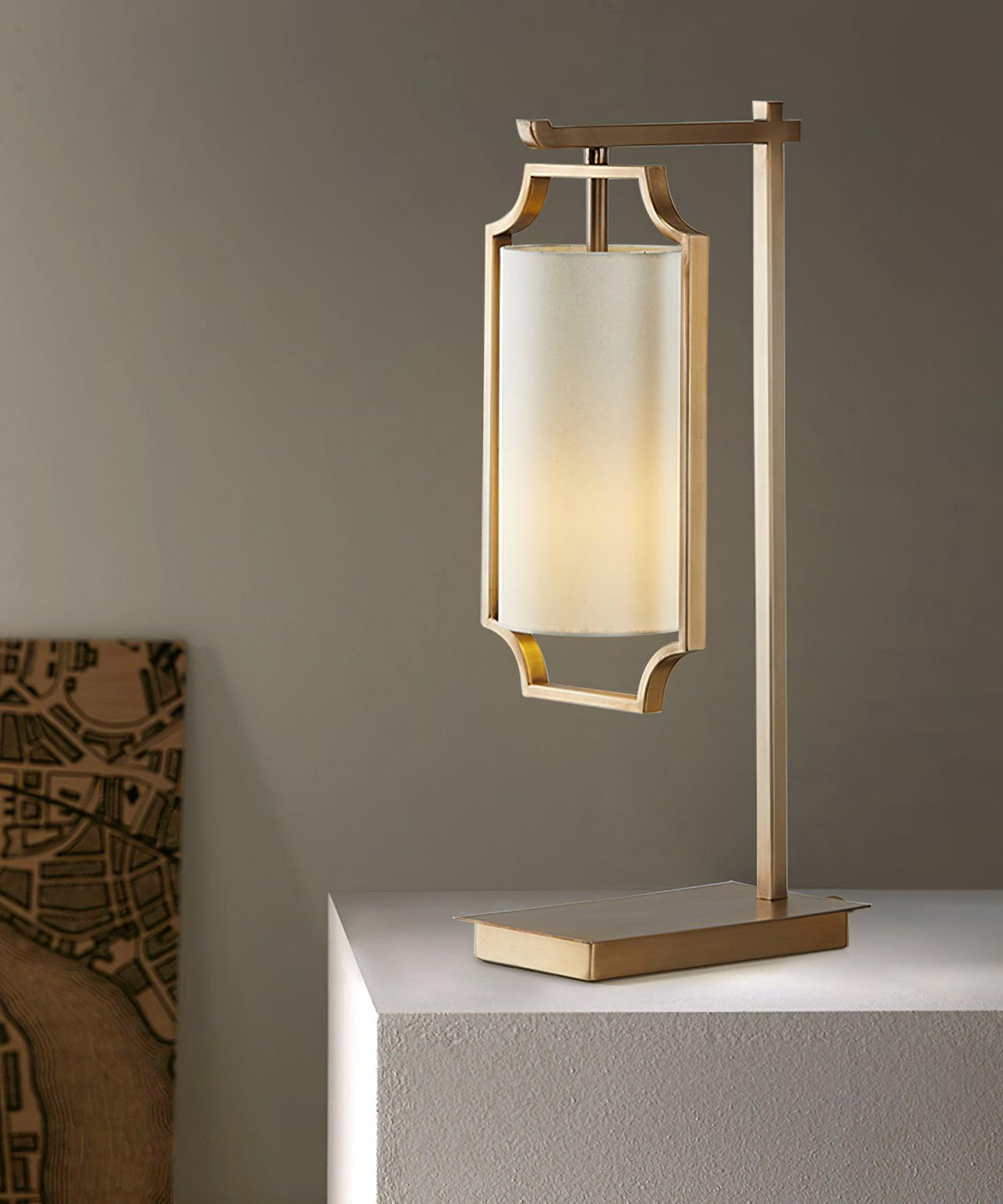 Lineraine Classic lampa stołowa ze szkła