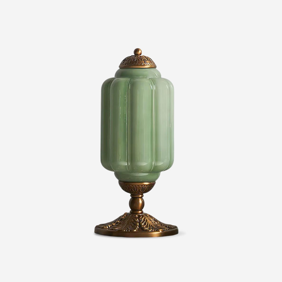 Lampa stołowa Eudora ze szkła
