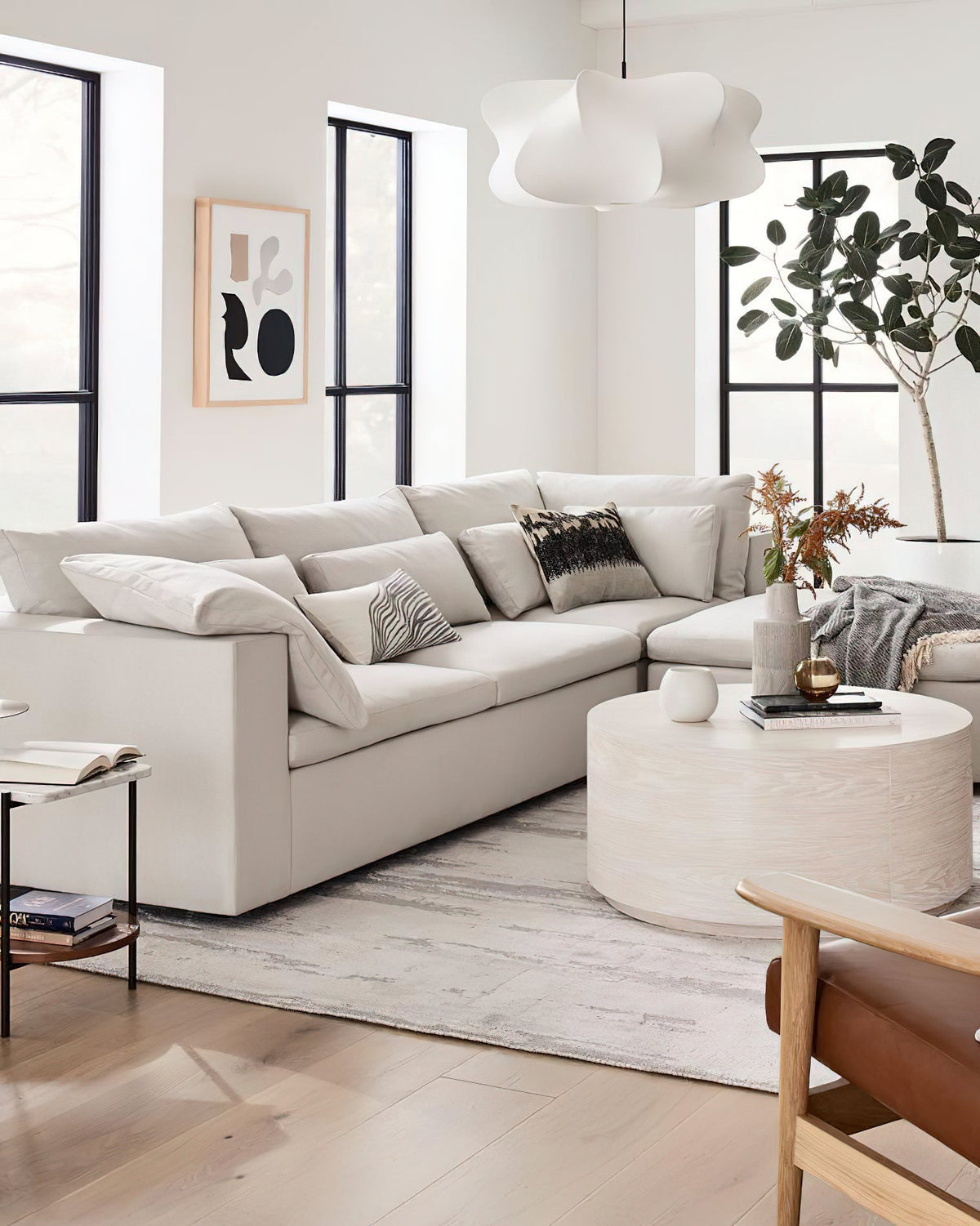Luxe Silk nowoczesna lampa wisząca z jedwabiu