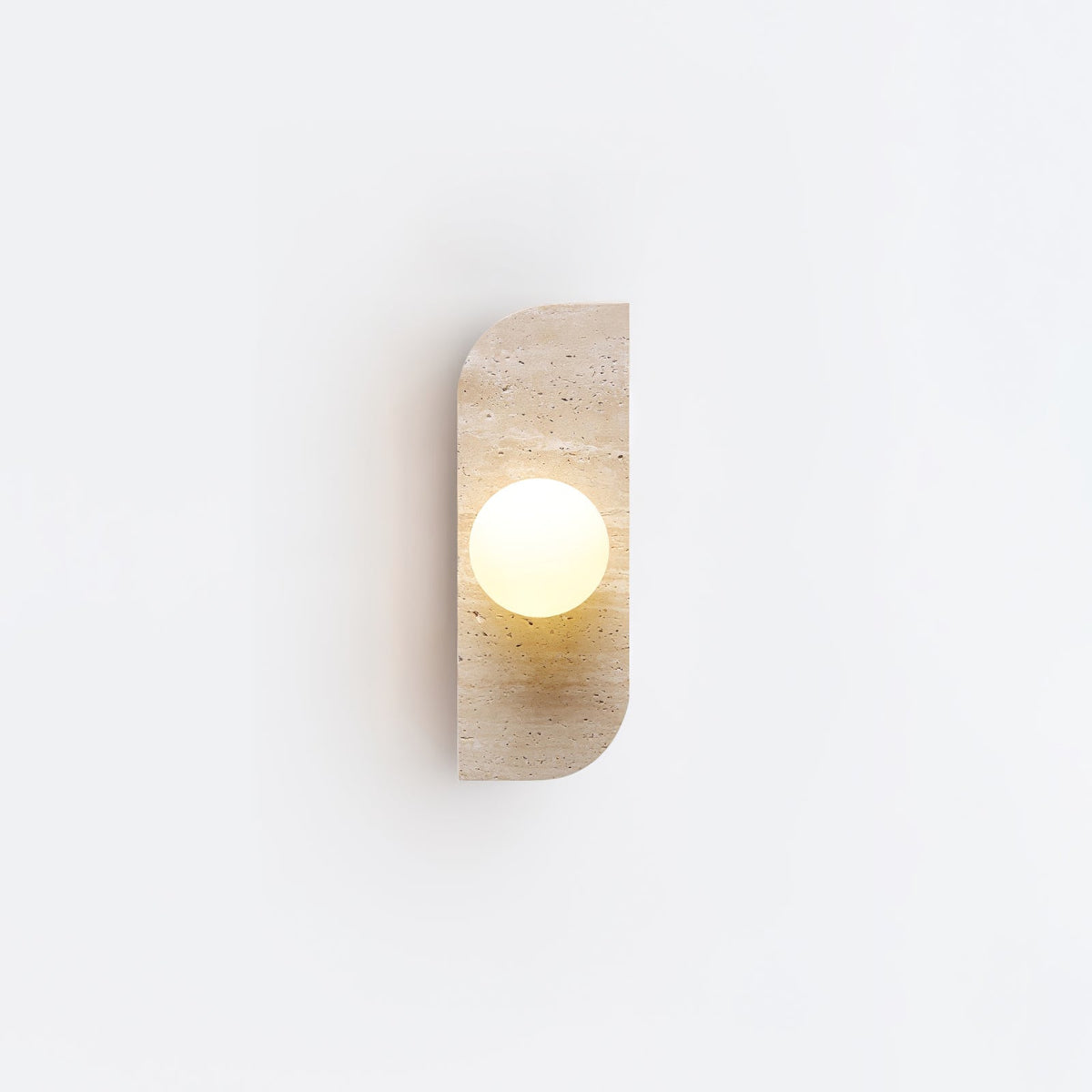Kinkiet Minimalist Travertine Taviniella