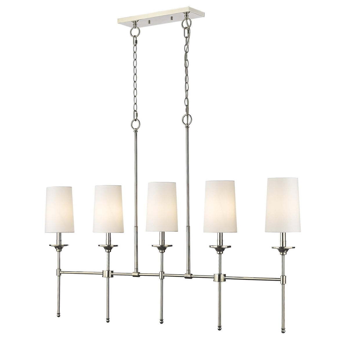 Cirelelia liniowa lampa wisząca płócienna vintage industrialna