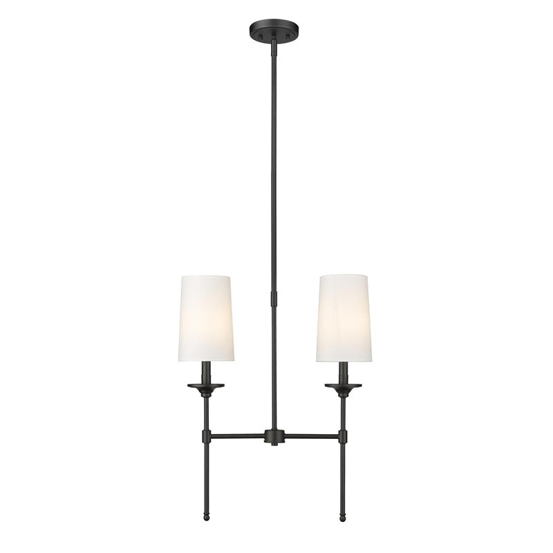 Cirelelia liniowa lampa wisząca płócienna vintage industrialna
