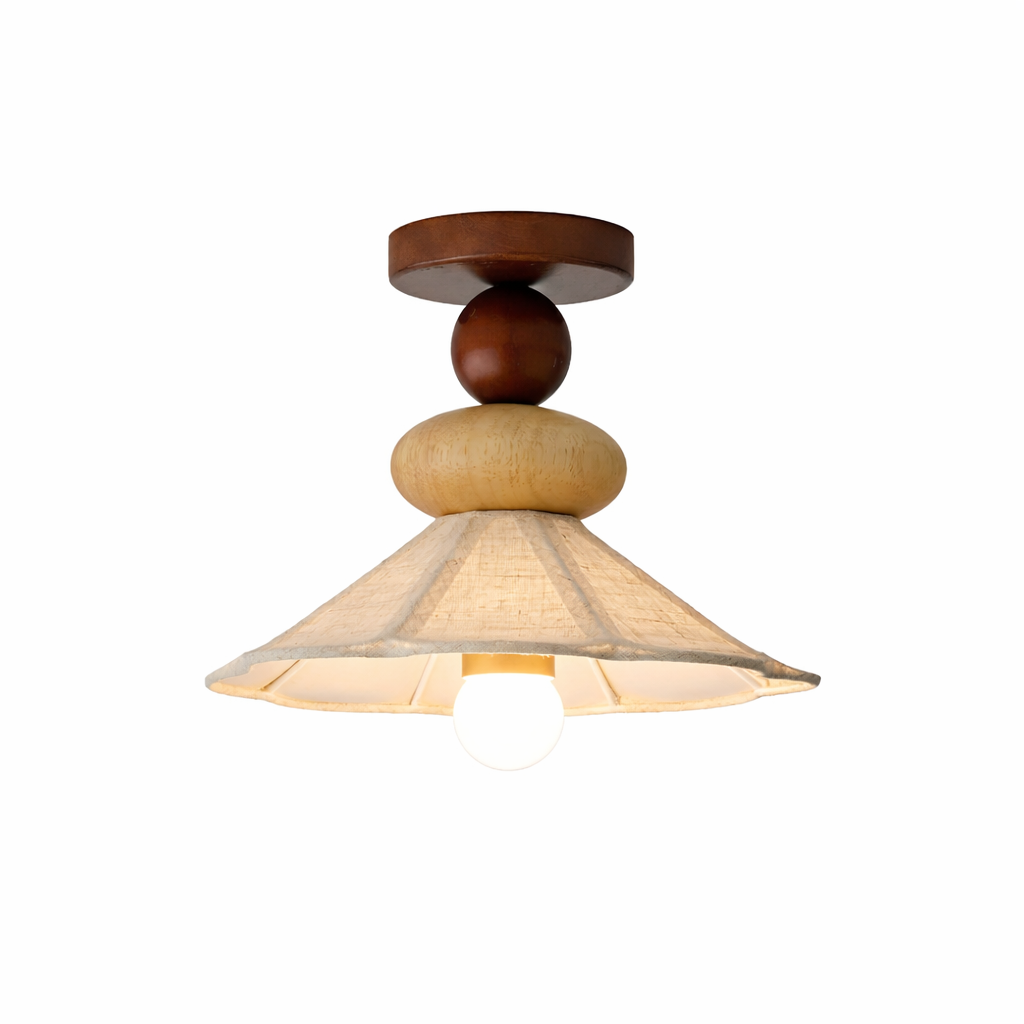 Renirora lampa sufitowa drewniana