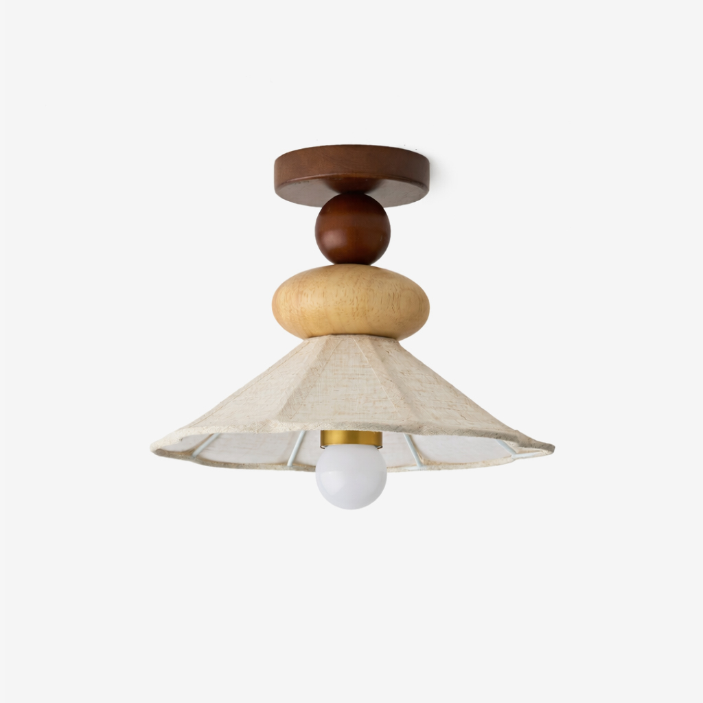 Renirora lampa sufitowa drewniana