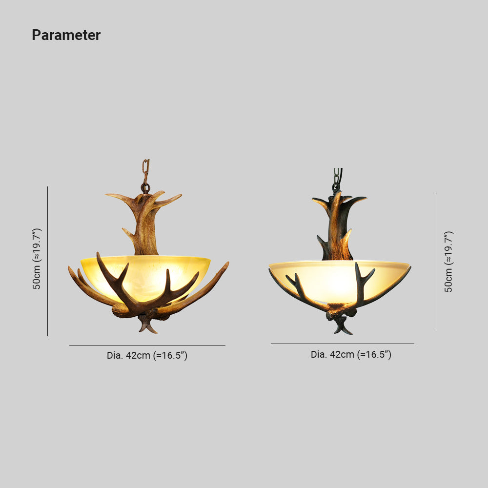Silva Retro LED lampa wisząca drewno szkło jadalnia/salon