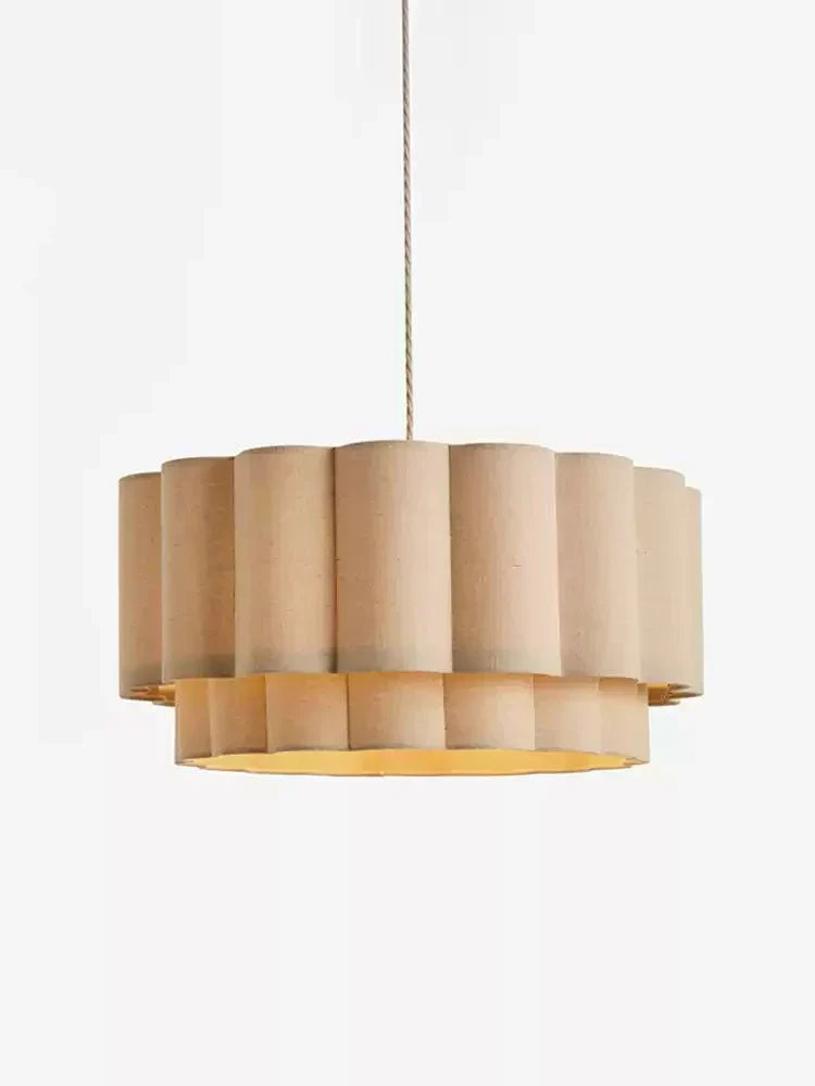 Lampa wisząca Velanette z płótna