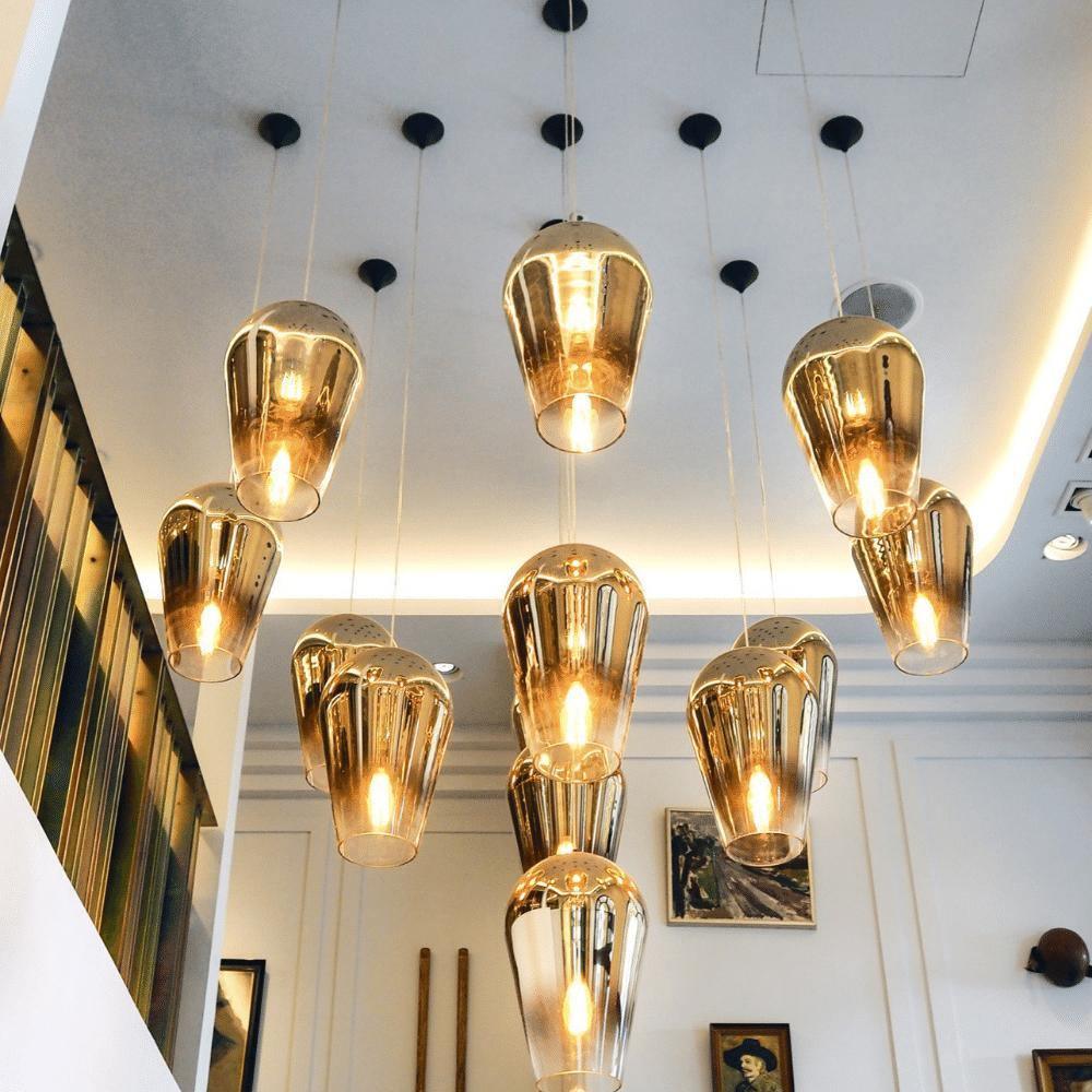 Adler nowoczesna lampa wisząca ze szkła