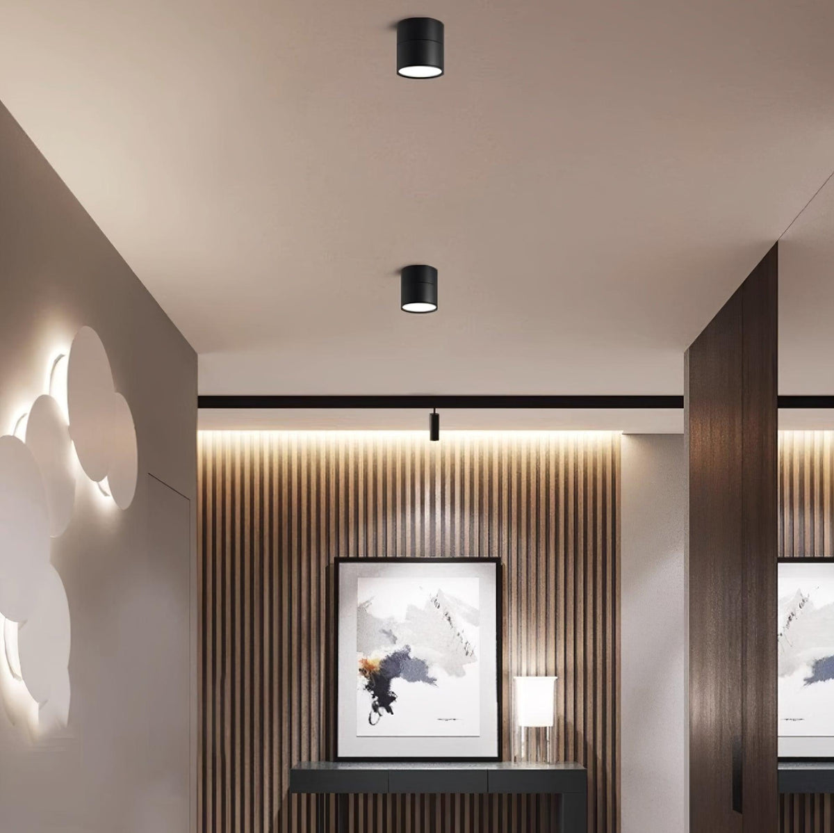 Xavo wtopiona lampa sufitowa punktowa