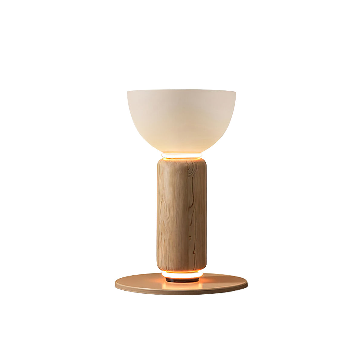 Gobletowa lampa stołowa