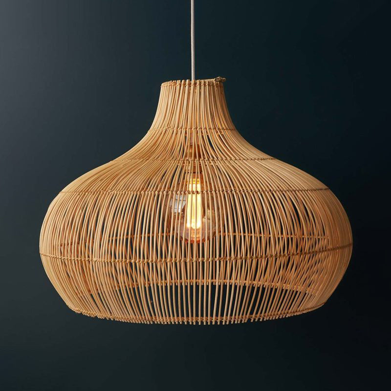 Wickle lampa wisząca