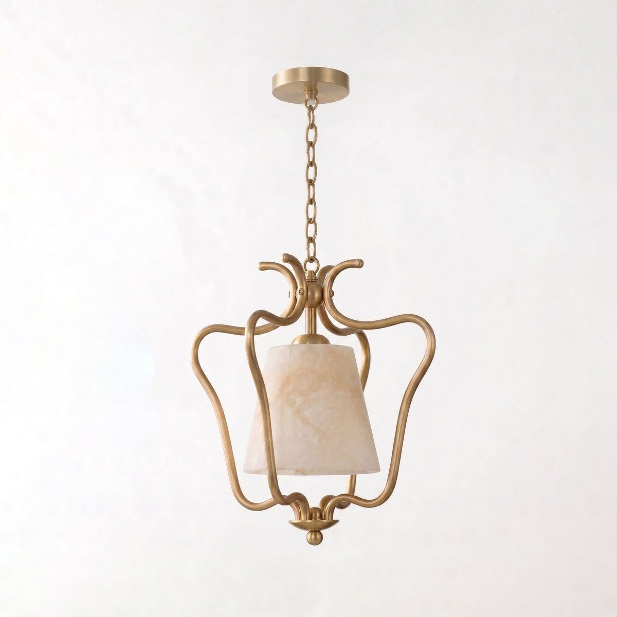 Pembermere Lampa Wisząca Latarnia Z Alabastru