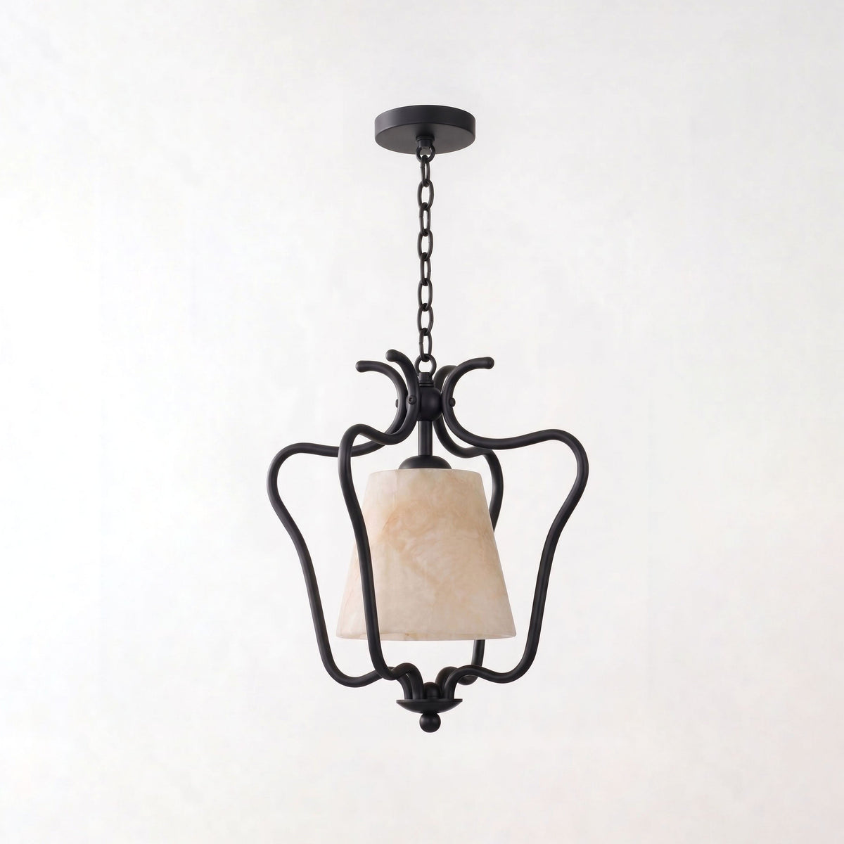 Pembermere Lampa Wisząca Latarnia Z Alabastru