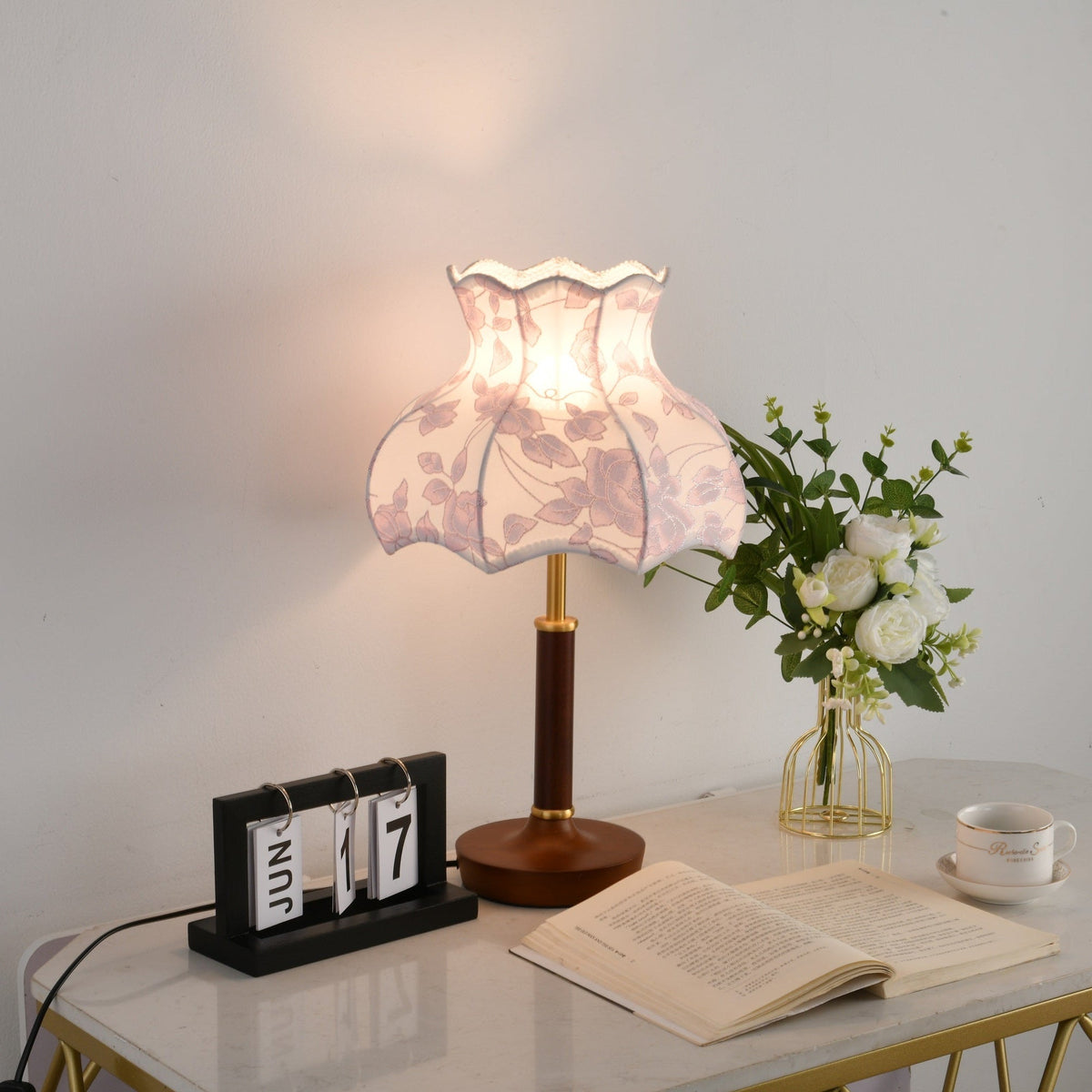 Lampa stołowa Naomi Vintage
