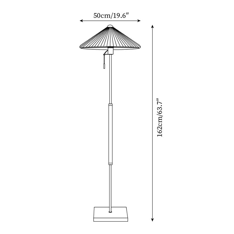 Seliielle lampa stojąca